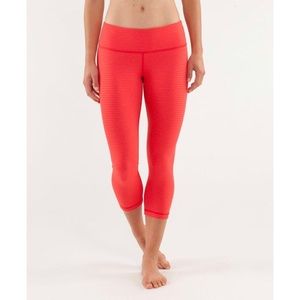 Lululemon cropped wunder under pant